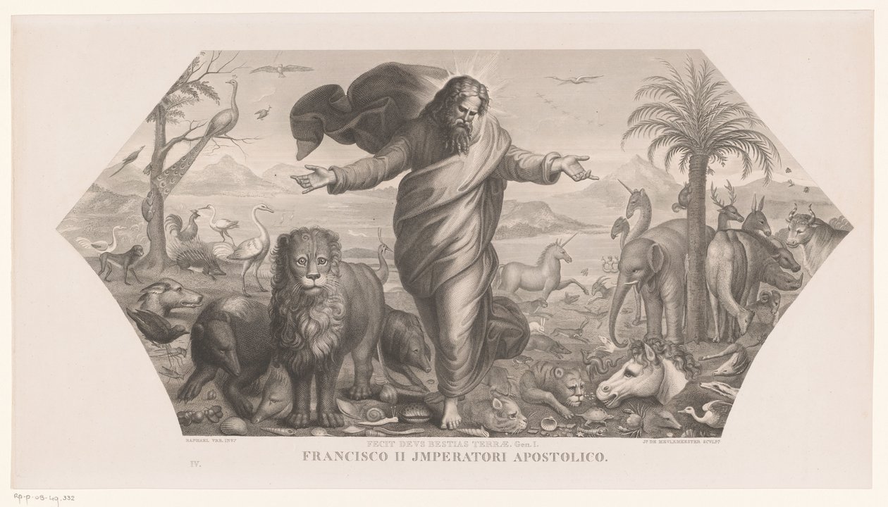 Creazione degli animali da Jozef Karel De Meulemeester