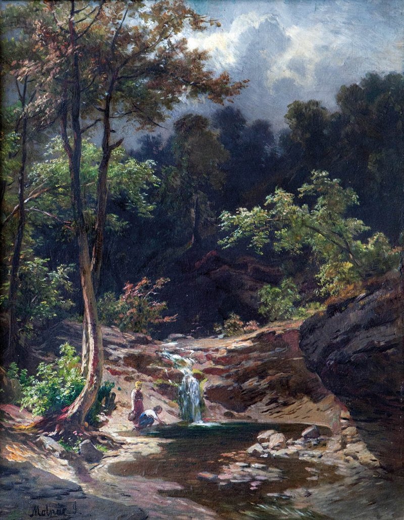 Ruscello nella foresta da Jozsef Molnar