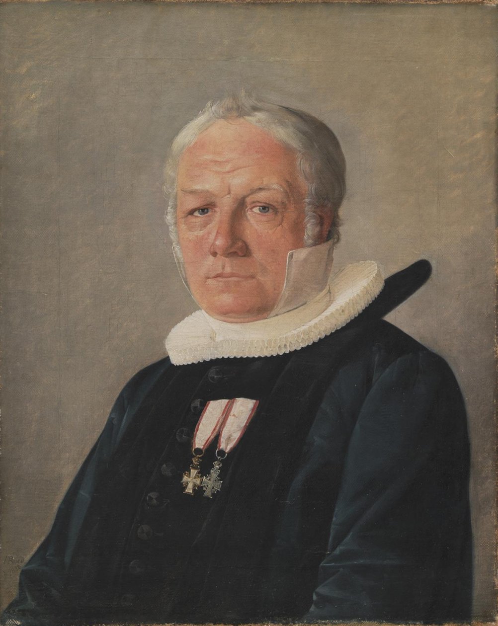 P.H. Mønster, Decano rurale a Sorø, poi Vescovo di Aarhus da Jørgen Roed