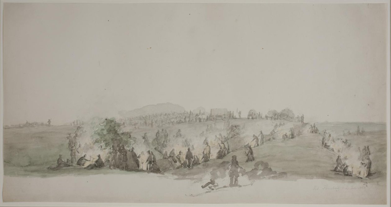 Presso Flensborg. Bivacco da Jørgen V. Sonne