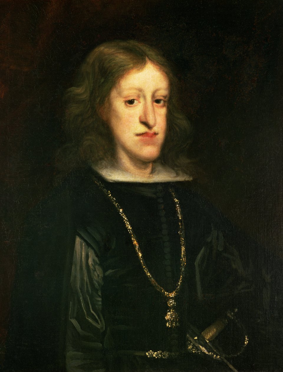 Carlo II di Spagna da Juan Carreño de Miranda