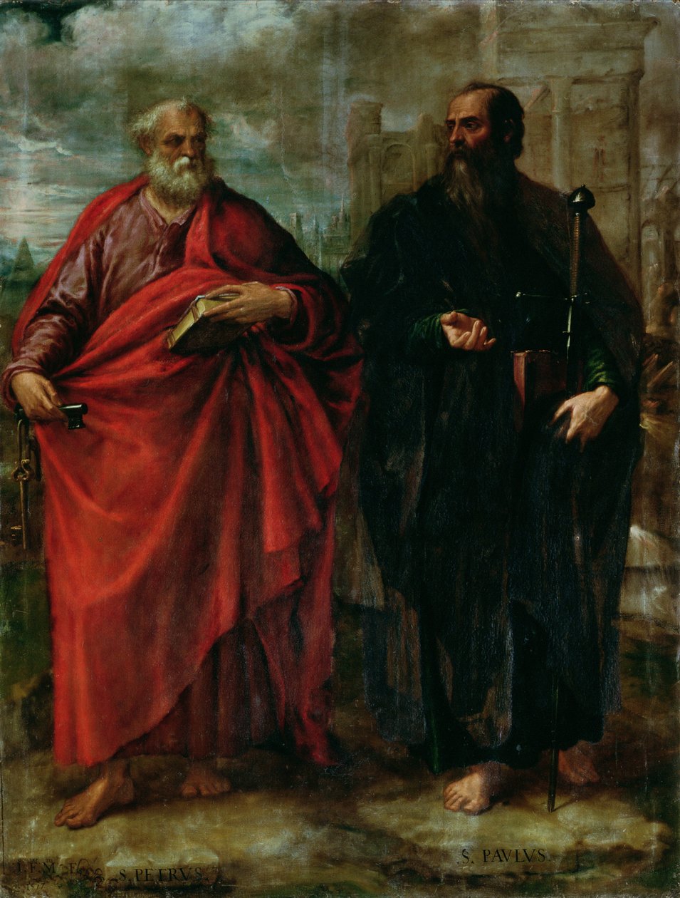 San Pietro e San Paolo, 1577 da Juan Fernandez de Navarrete