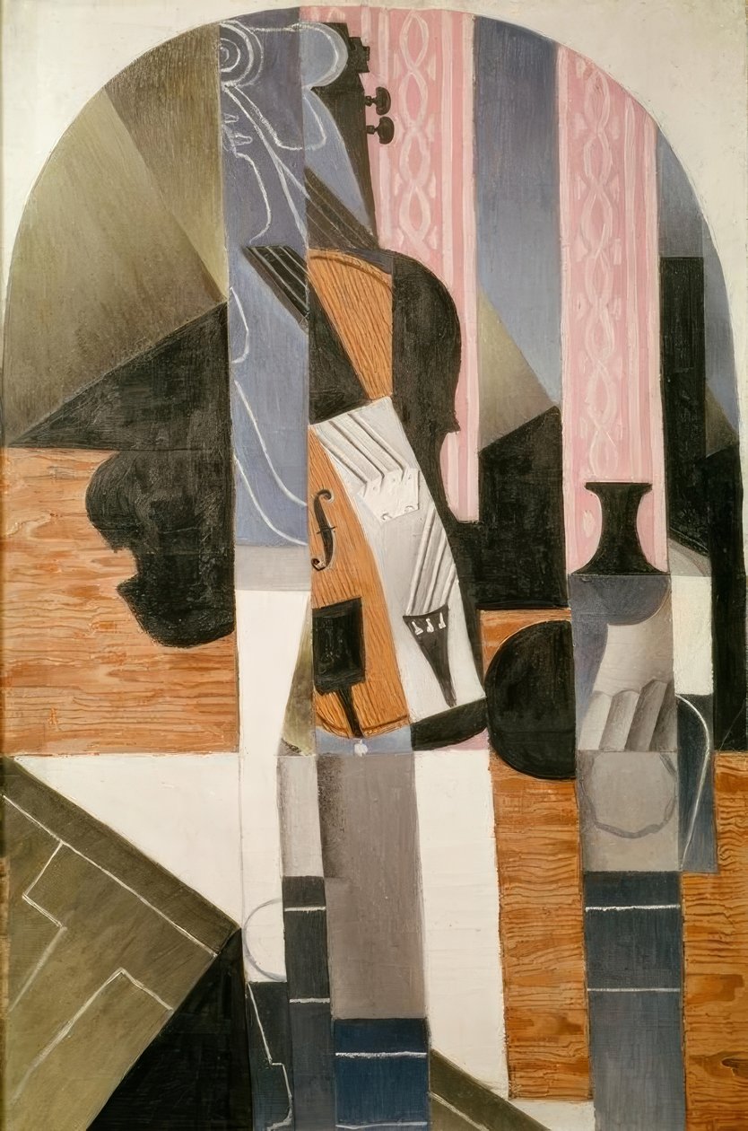 Natura morta. Il violino da Juan Gris
