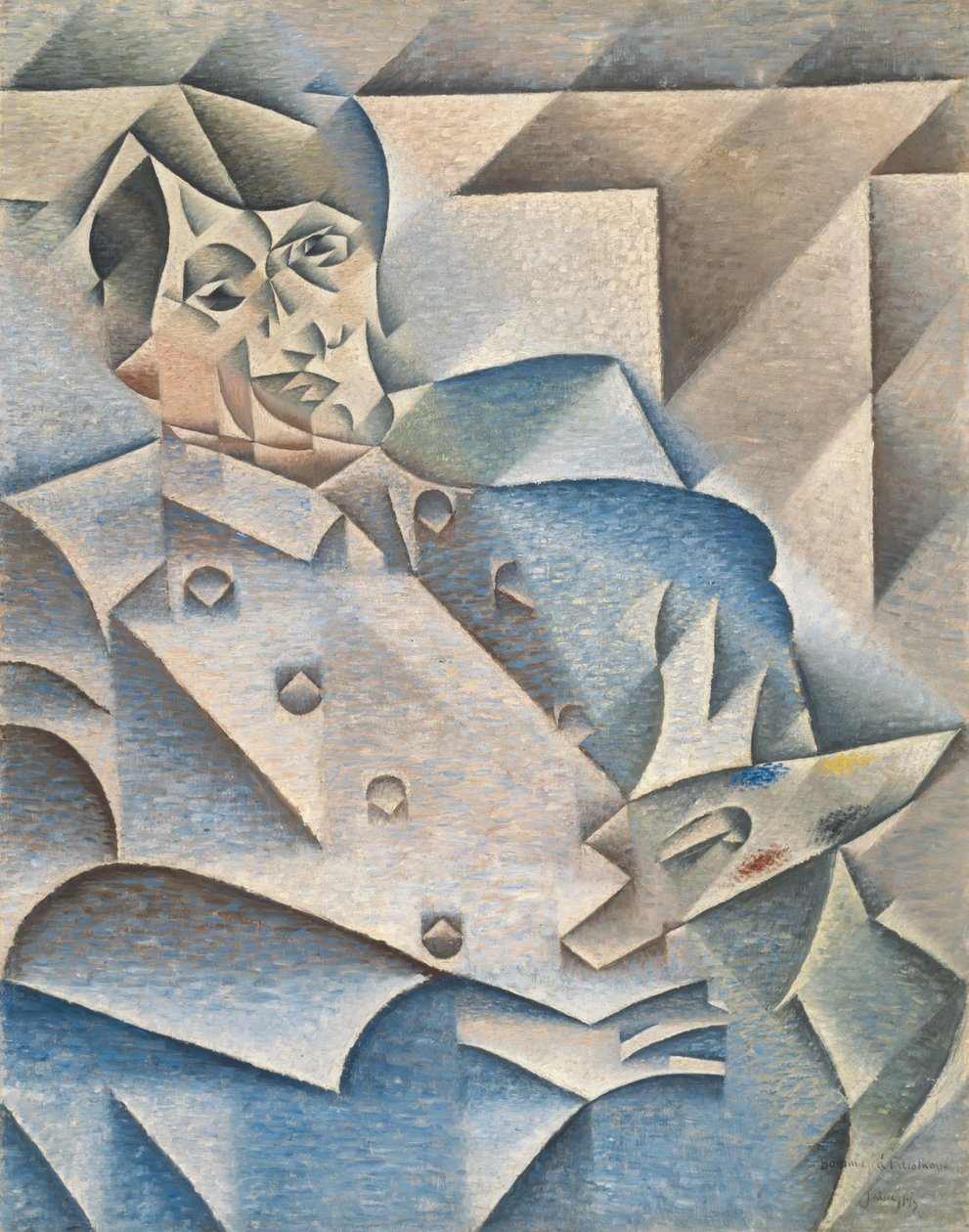Ritratto di Pablo Picasso da Juan Gris