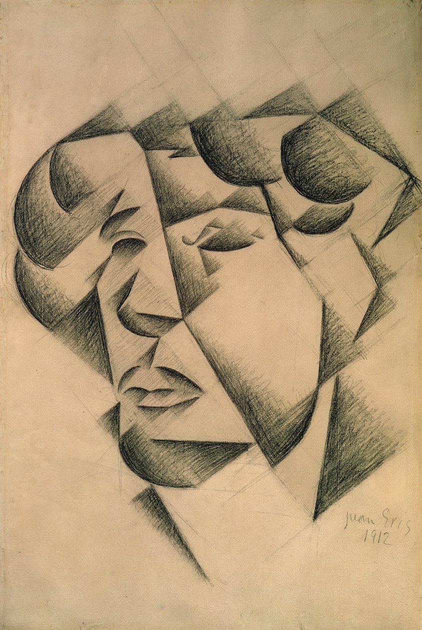 Autoritratto, 1912 da Juan Gris