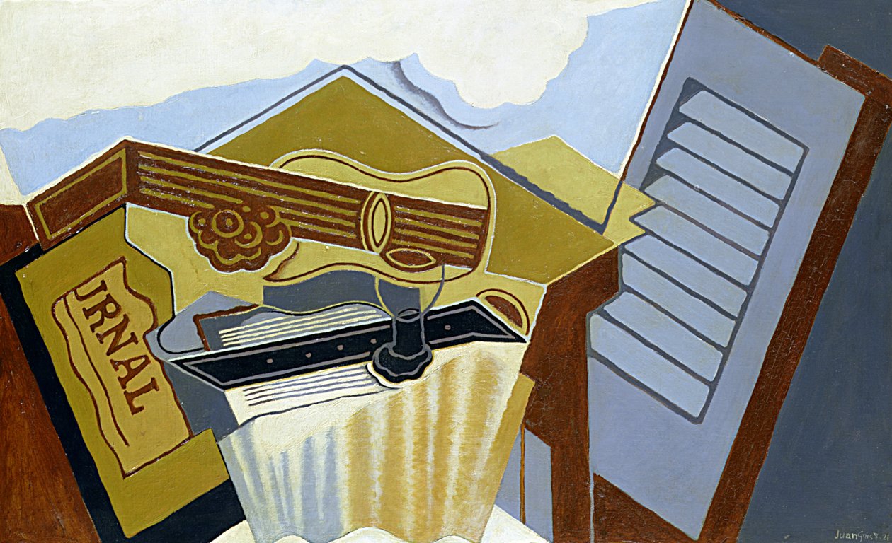 Natura Morta con una Nuvola Bianca da Juan Gris