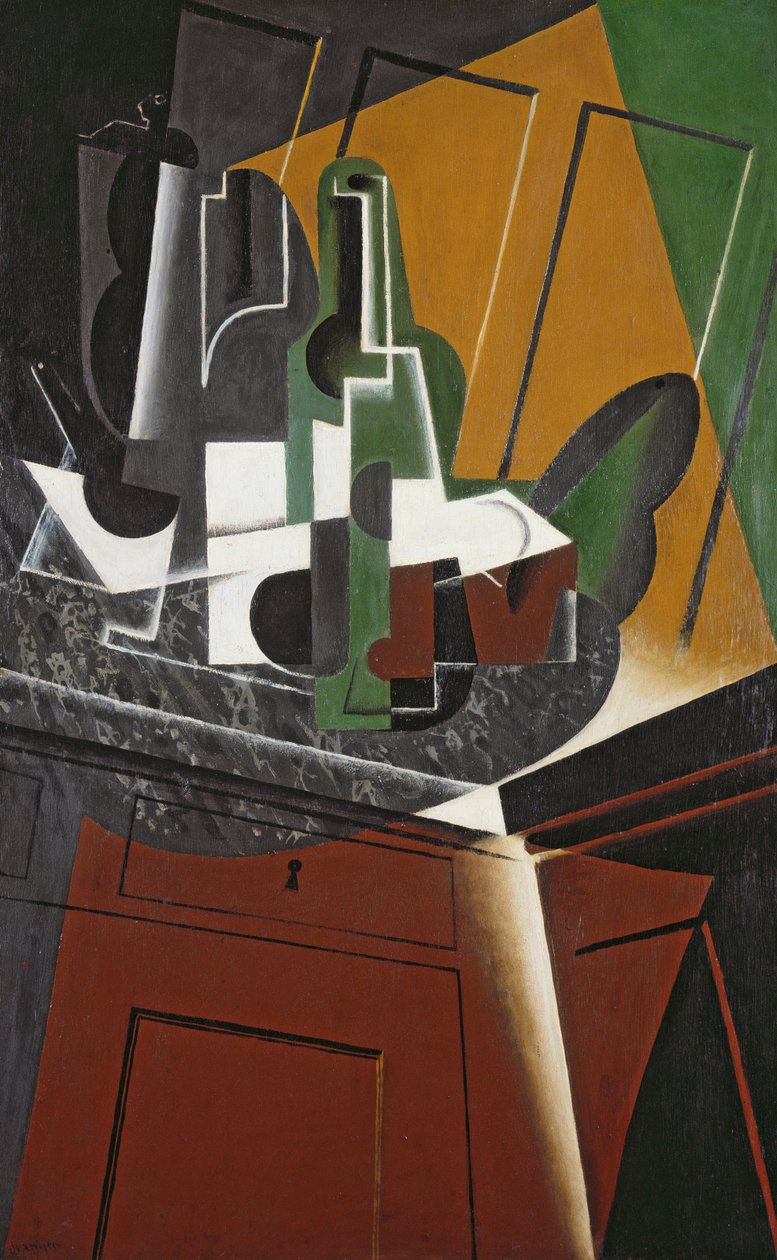 La credenza, 1917 da Juan Gris