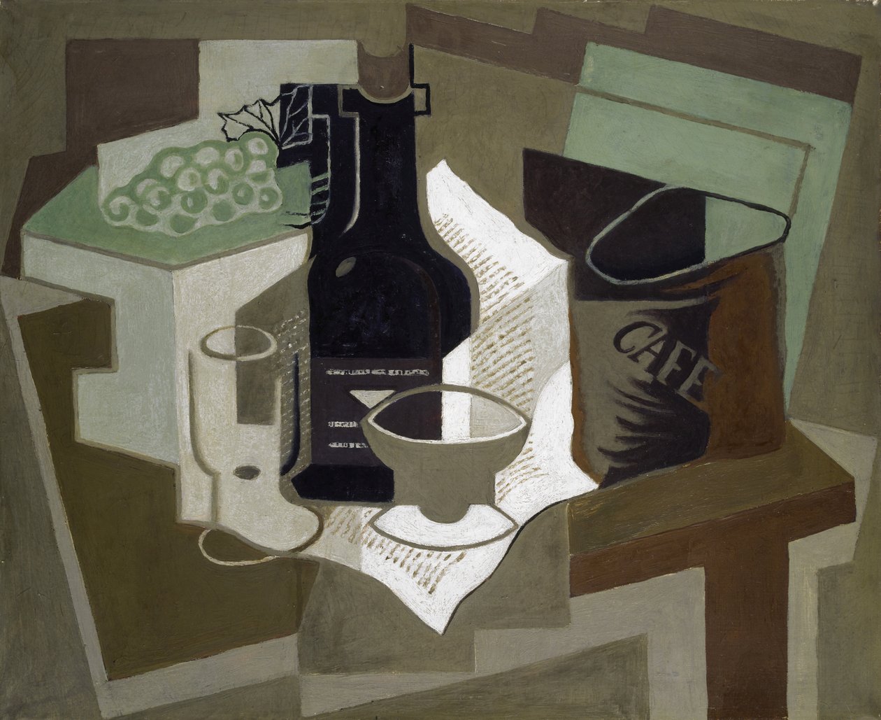 Il sacco di caffè, 1920 da Juan Gris