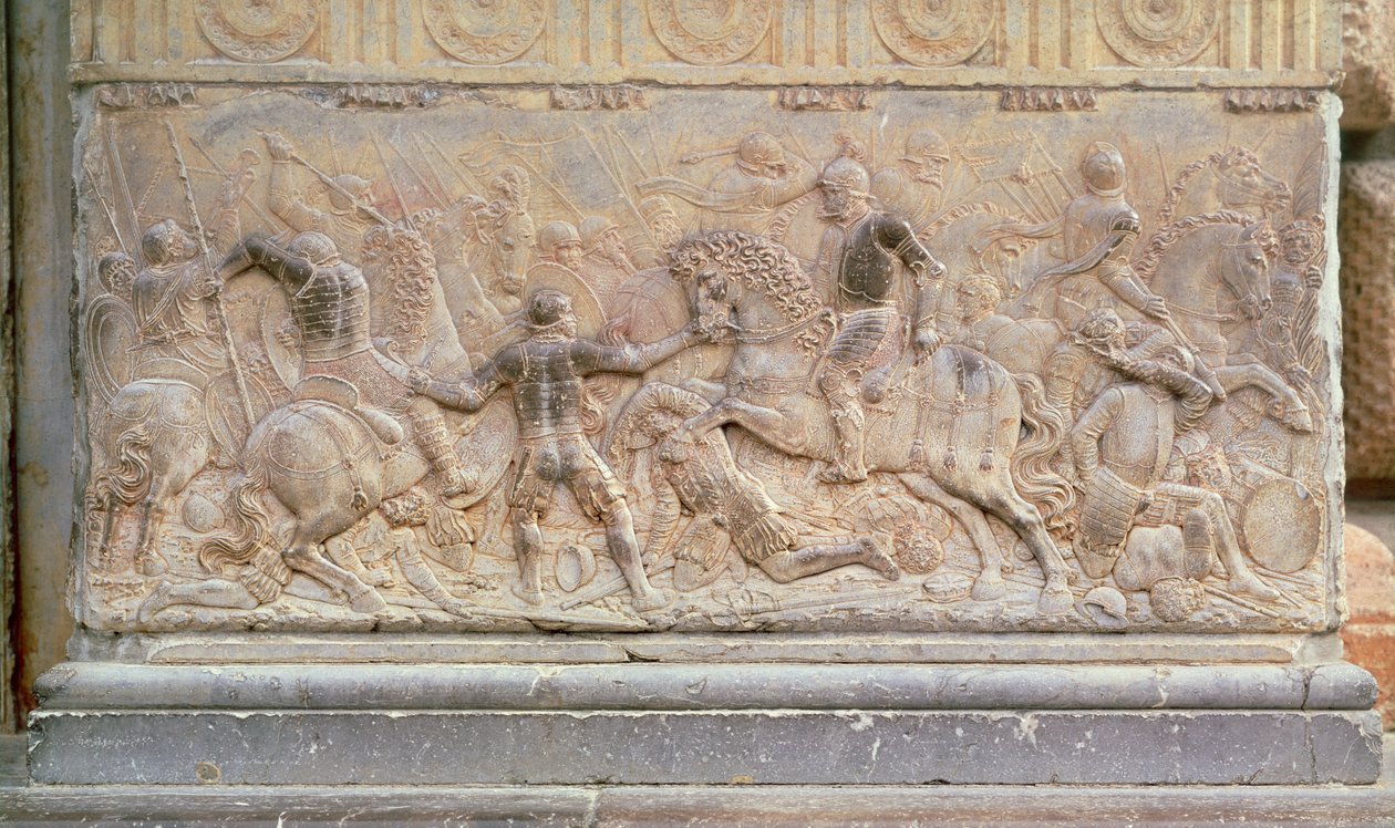 Pannello in bassorilievo da Juan de Orea