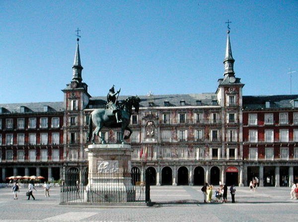 Vista della Plaza Mayor, c.1619 da Juan Gomez de Mora