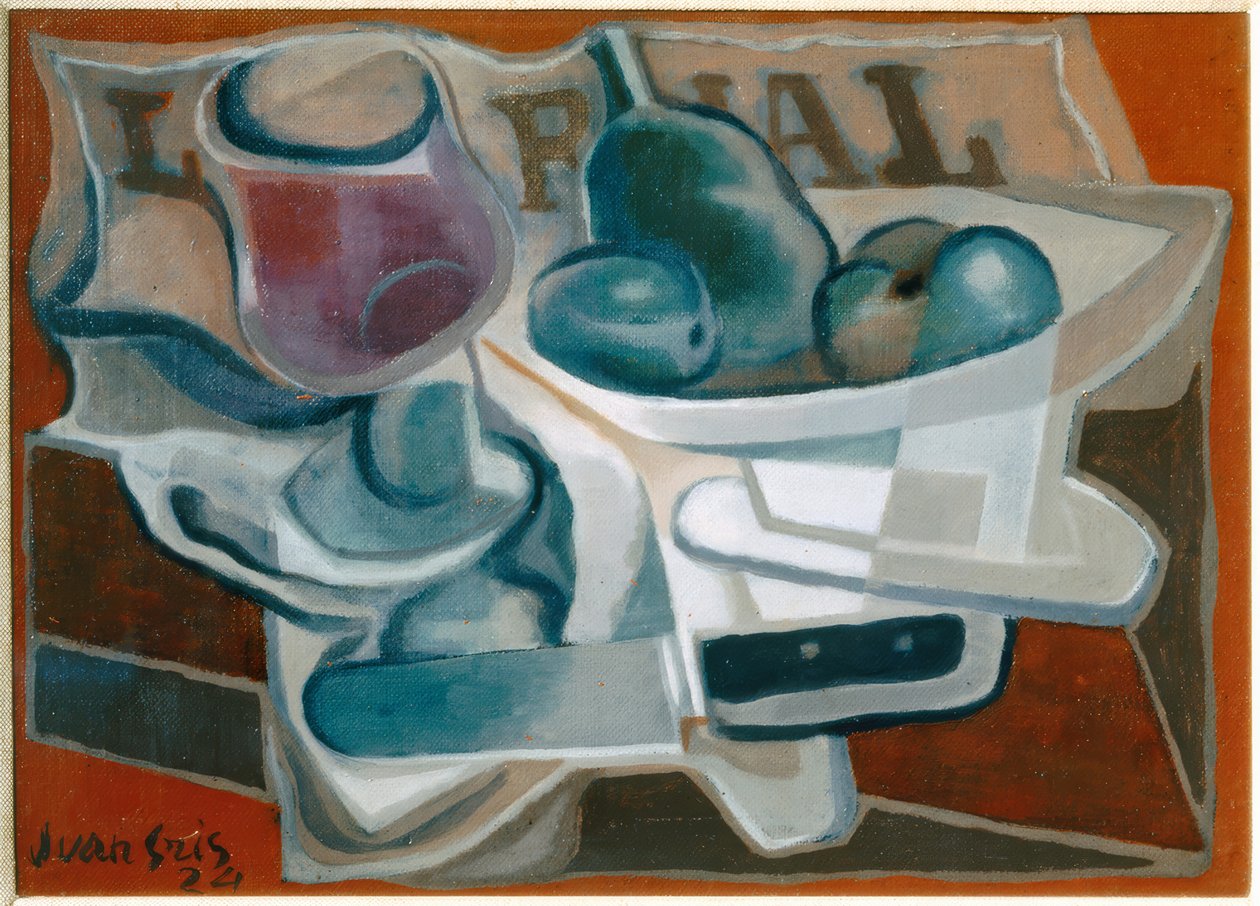 Ciotola e bicchiere da Juan Gris