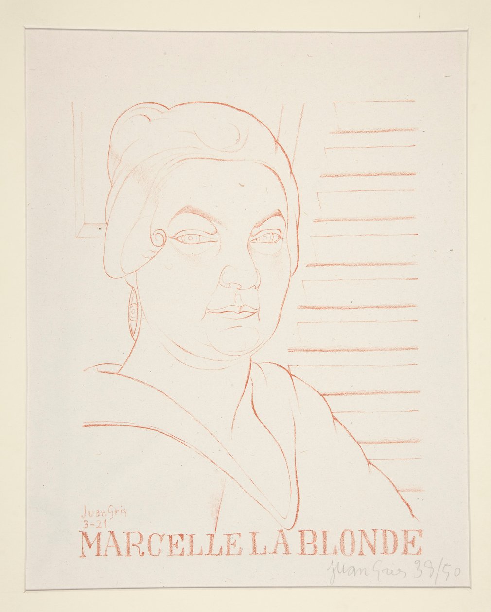Marcelle La Bionda da Juan Gris