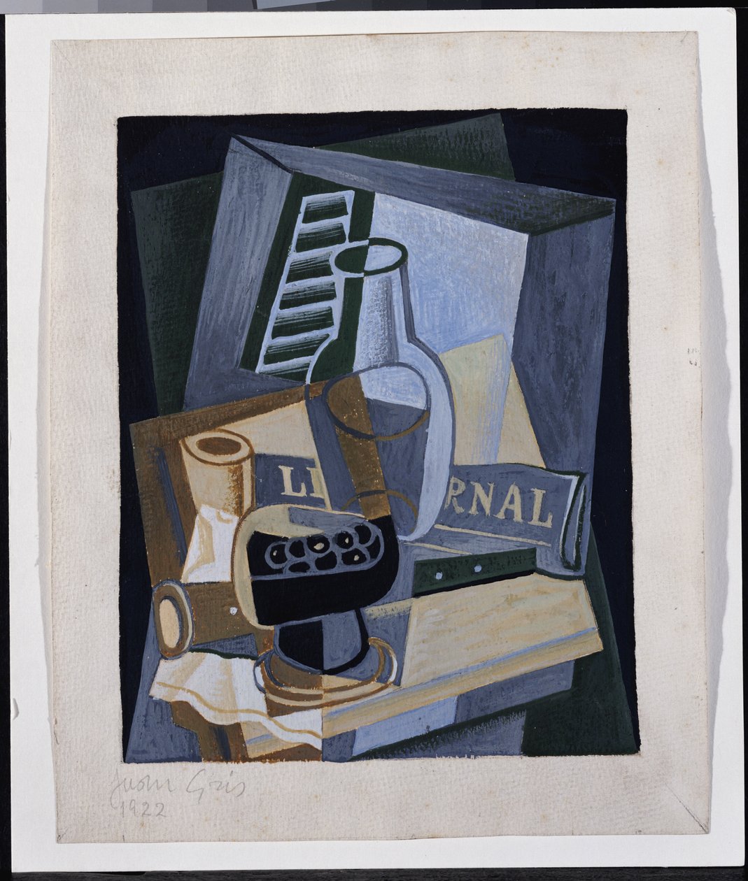 Natura morta davanti a una finestra da Juan Gris