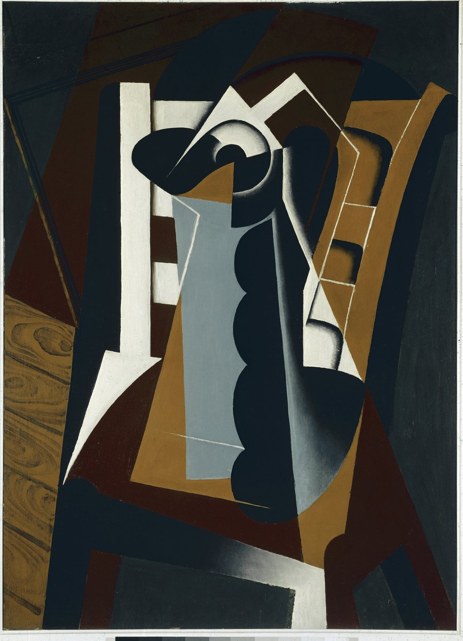 Natura morta su una sedia da Juan Gris