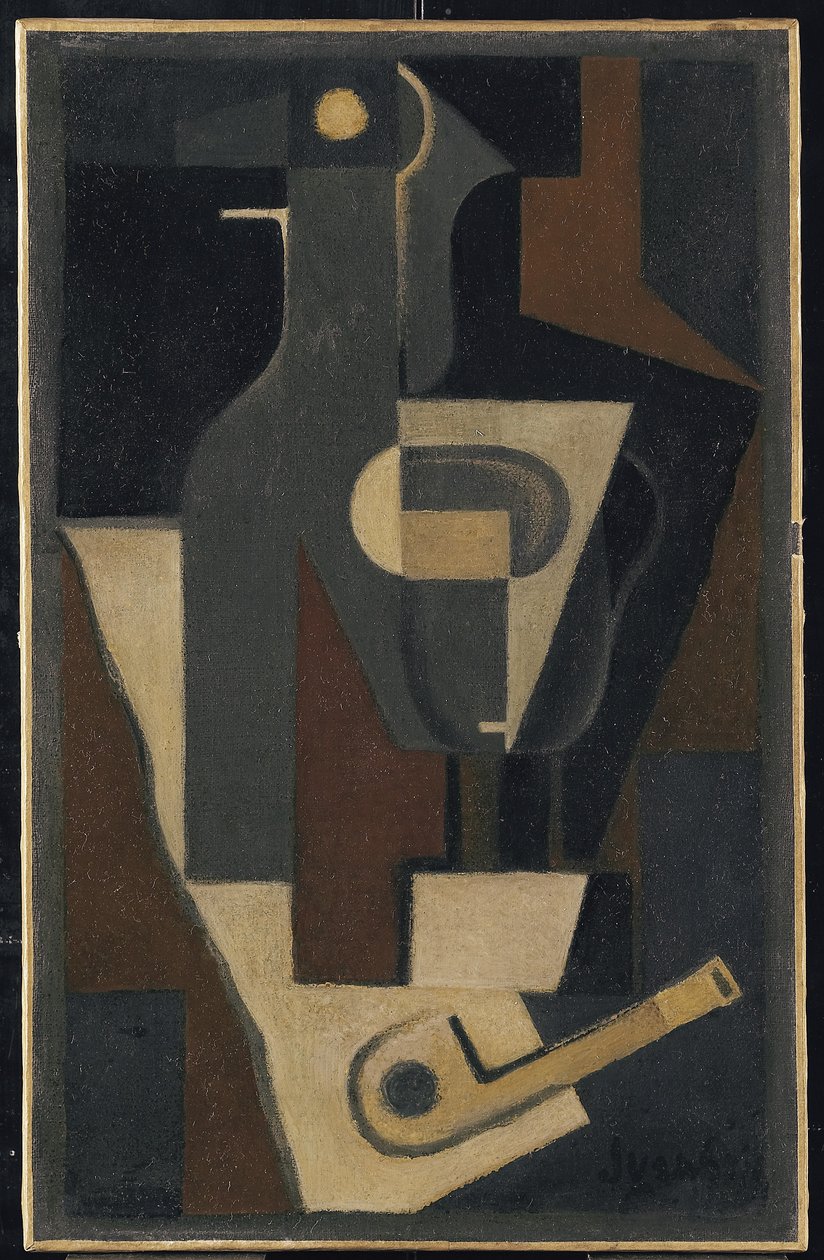 Natura morta con pipa, 1918 da Juan Gris