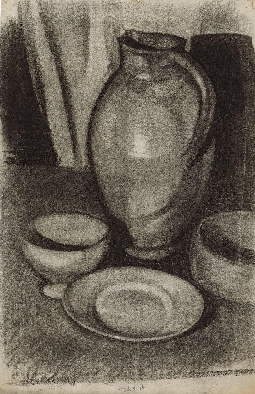 Natura morta con una brocca da Juan Gris