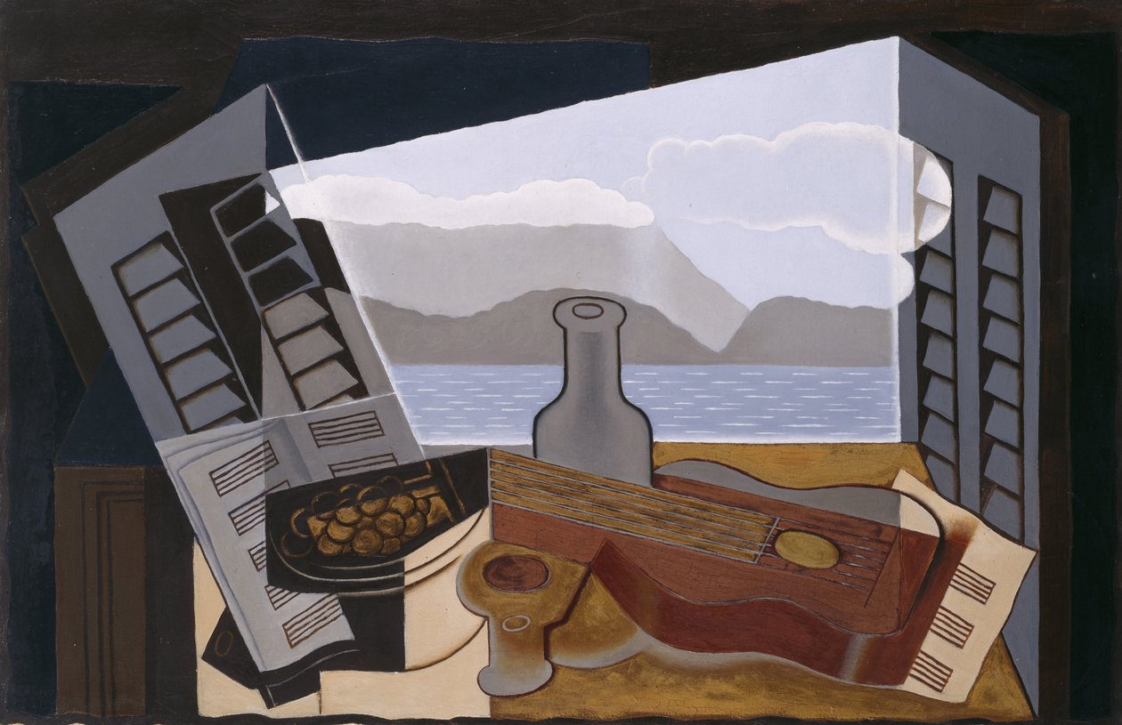 La finestra aperta, 1921 da Juan Gris