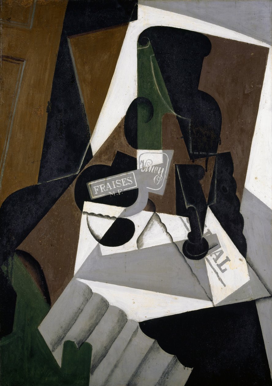 Il vaso di marmellata di fragole da Juan Gris