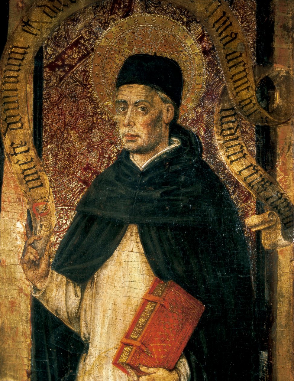 Rappresentazione di San Vincenzo Ferrer (1350-1419), sacerdote domenicano da Juan Rexach or Reixach