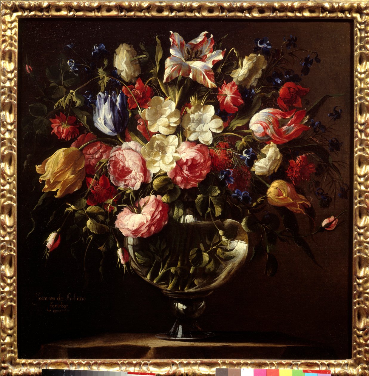 Vaso di fiori da Juan de Arellano