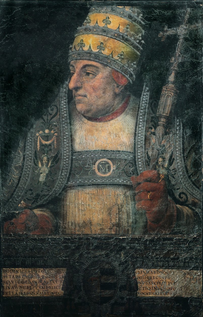 Alessandro VI (1431-1503) da Juan de Juanes