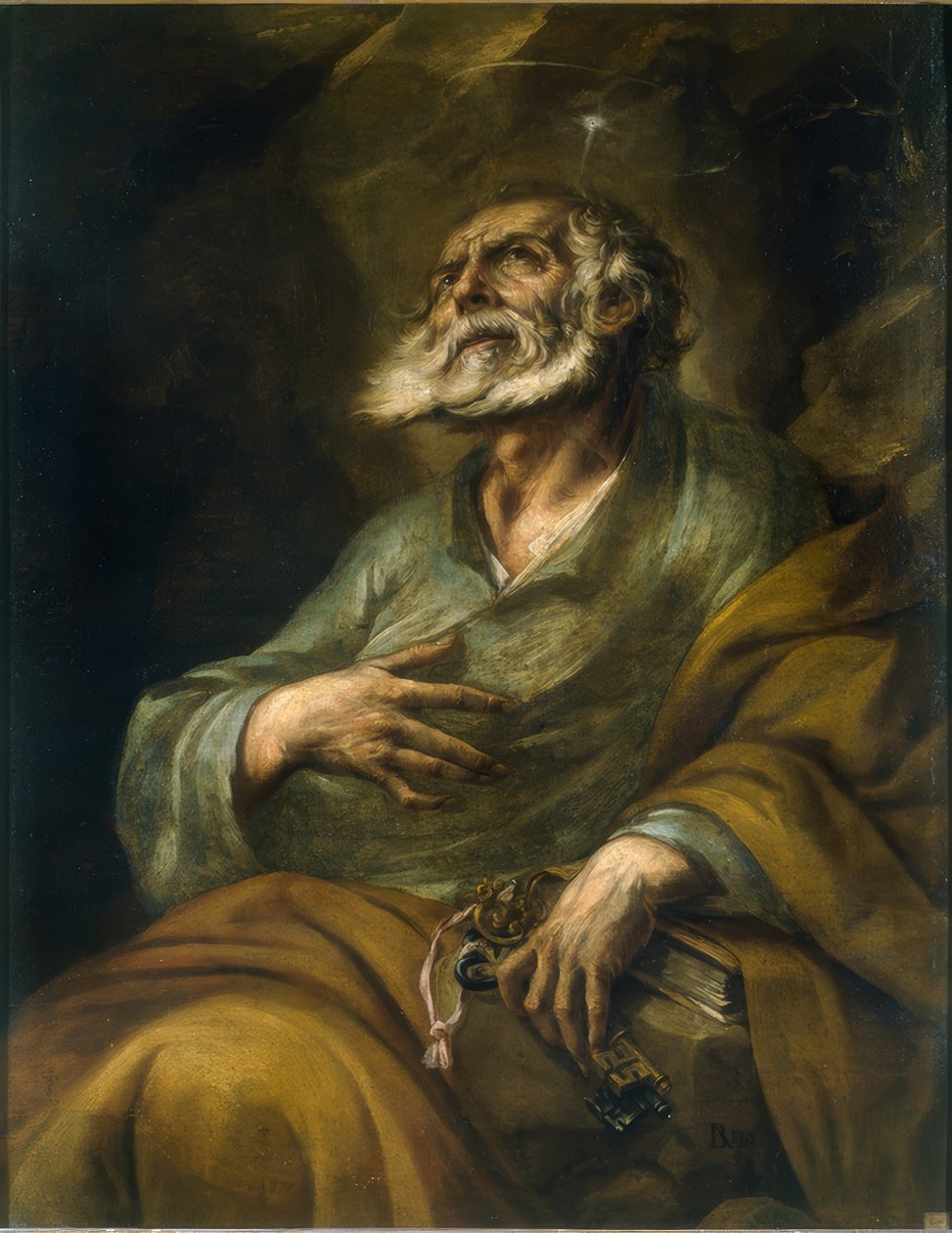 Der reuige Petrus da Juan de Valdes Leal