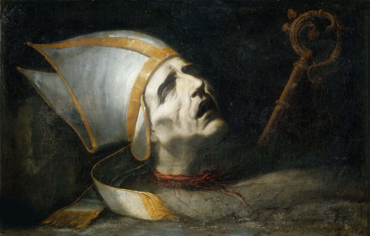 Testa di San Fulgenzio da Juan de Valdes Leal