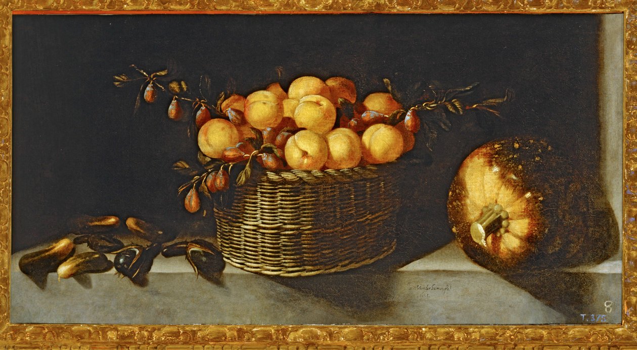 Natura morta con frutta ... (dipinto su tela) da Juan van der Hamen y Leon