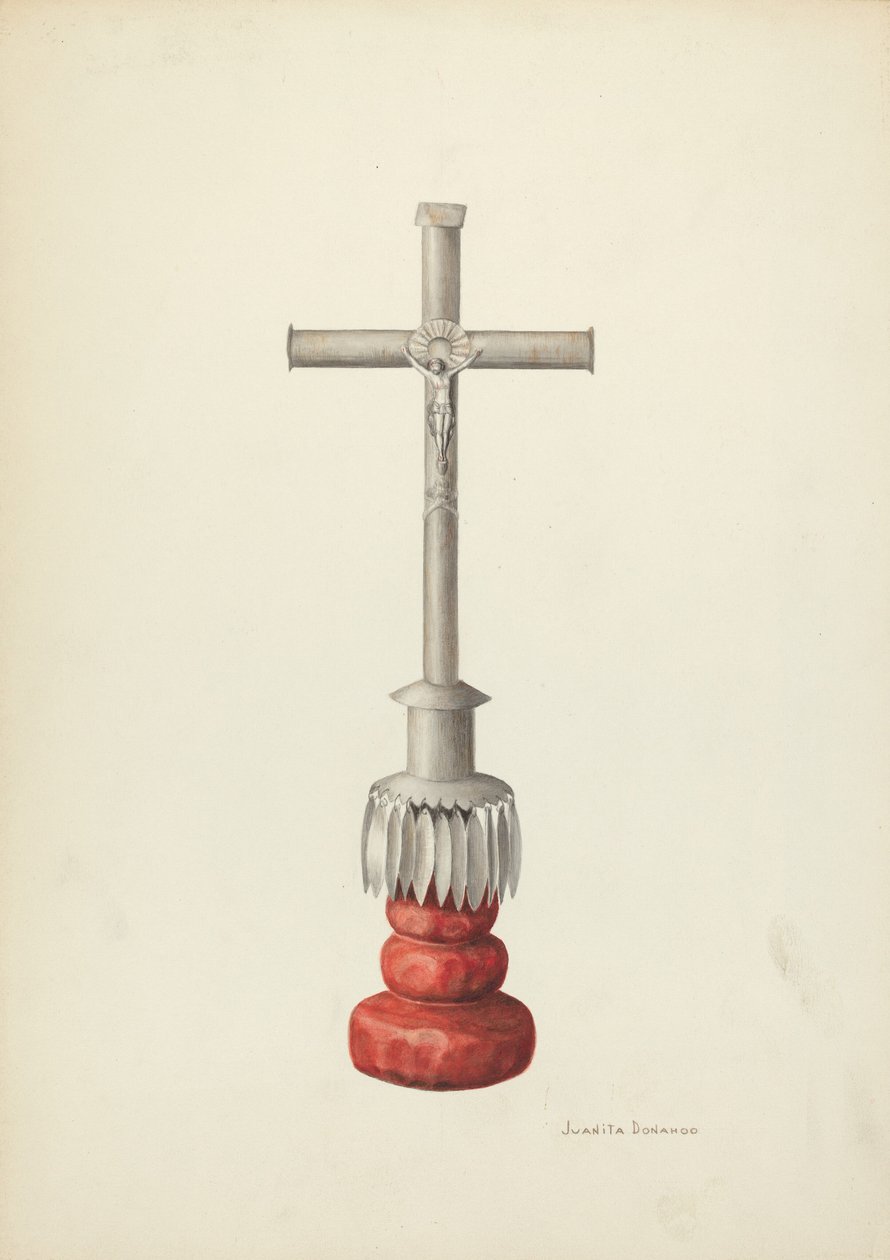 Crocifisso, c. 1936 da Juanita Donahoo