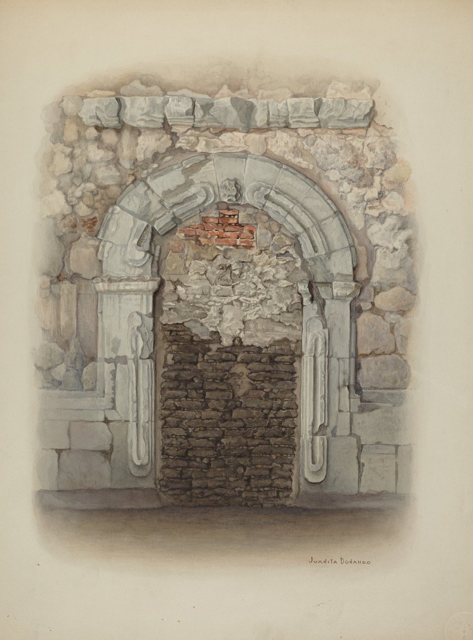 Porta in pietra da Juanita Donahoo