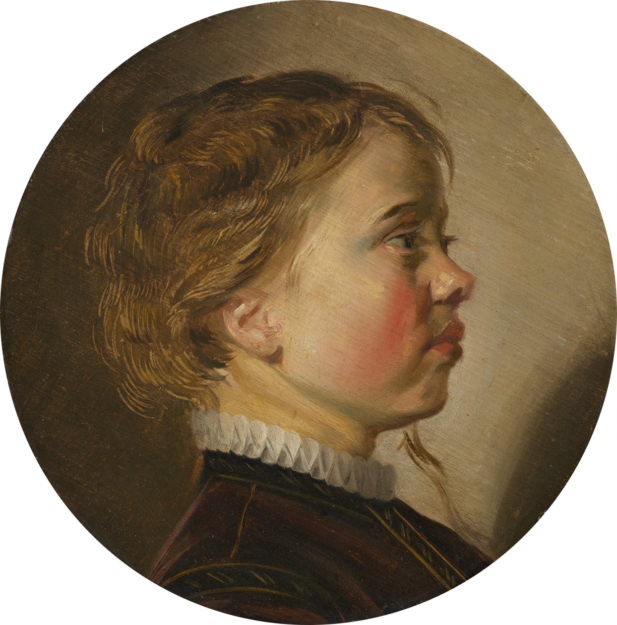 Giovane ragazzo di profilo da Judith Leyster