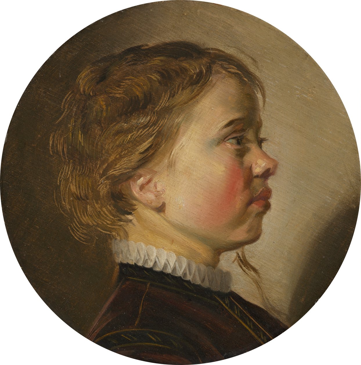 Giovane ragazzo di profilo da Judith Leyster