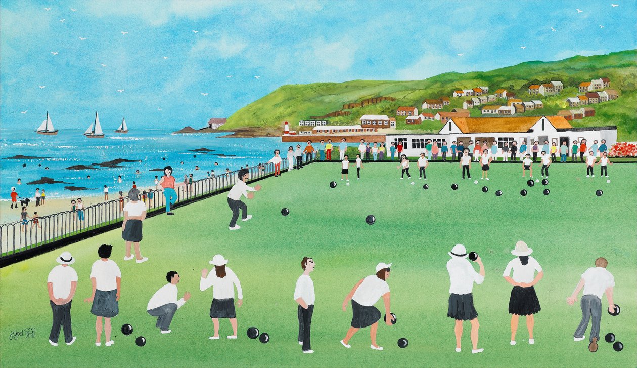 Bowling su Newlyn Green da Judy Joel