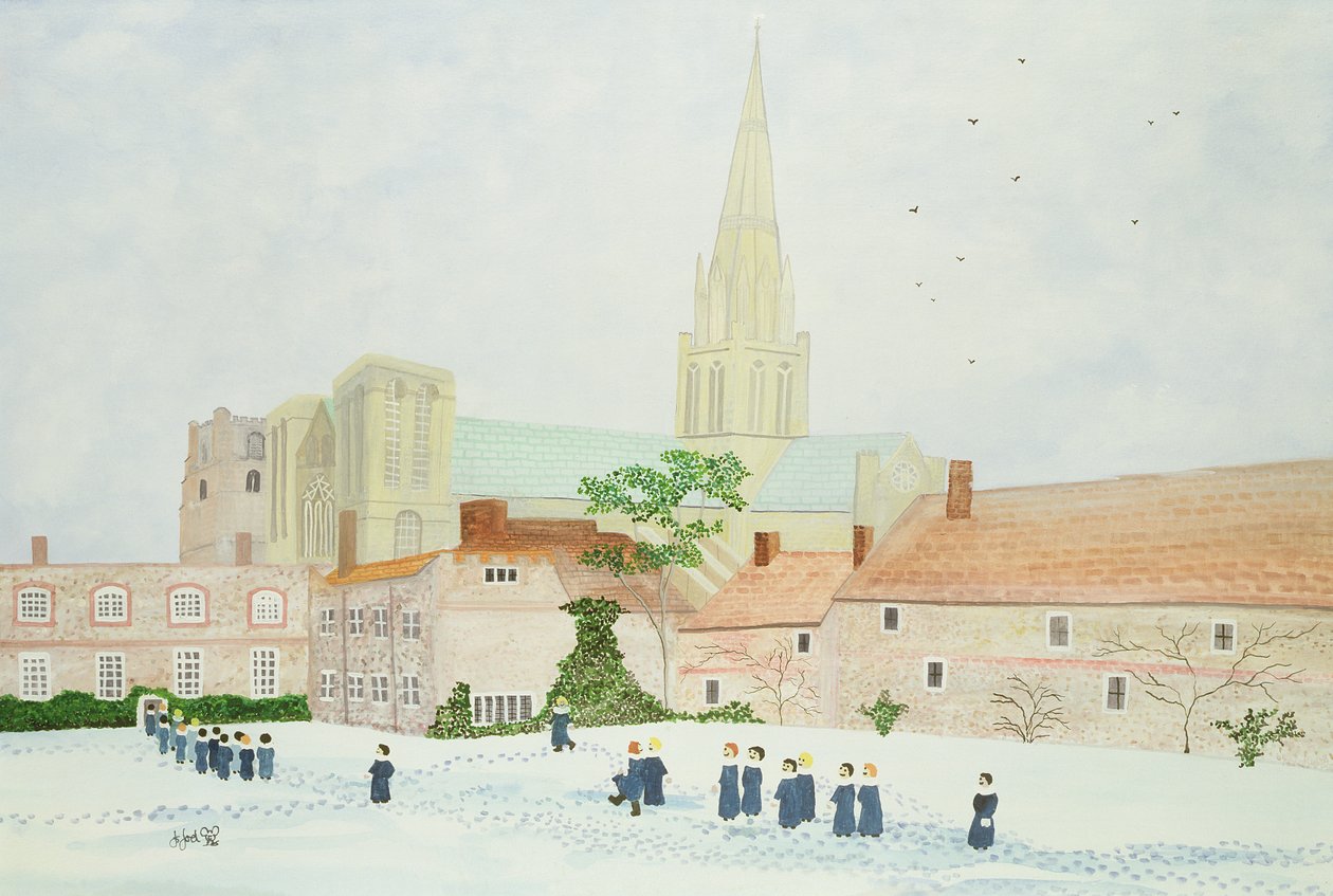Cattedrale di Chichester e coro in visita da Judy Joel