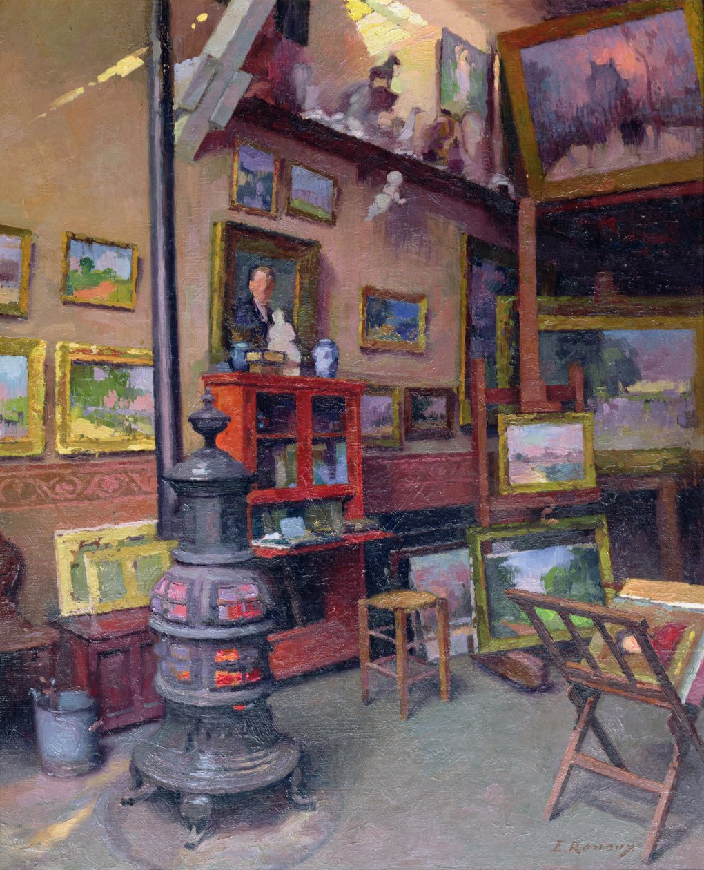 Lo studio 50, rue Saint-Didier da Jules Ernest Renoux
