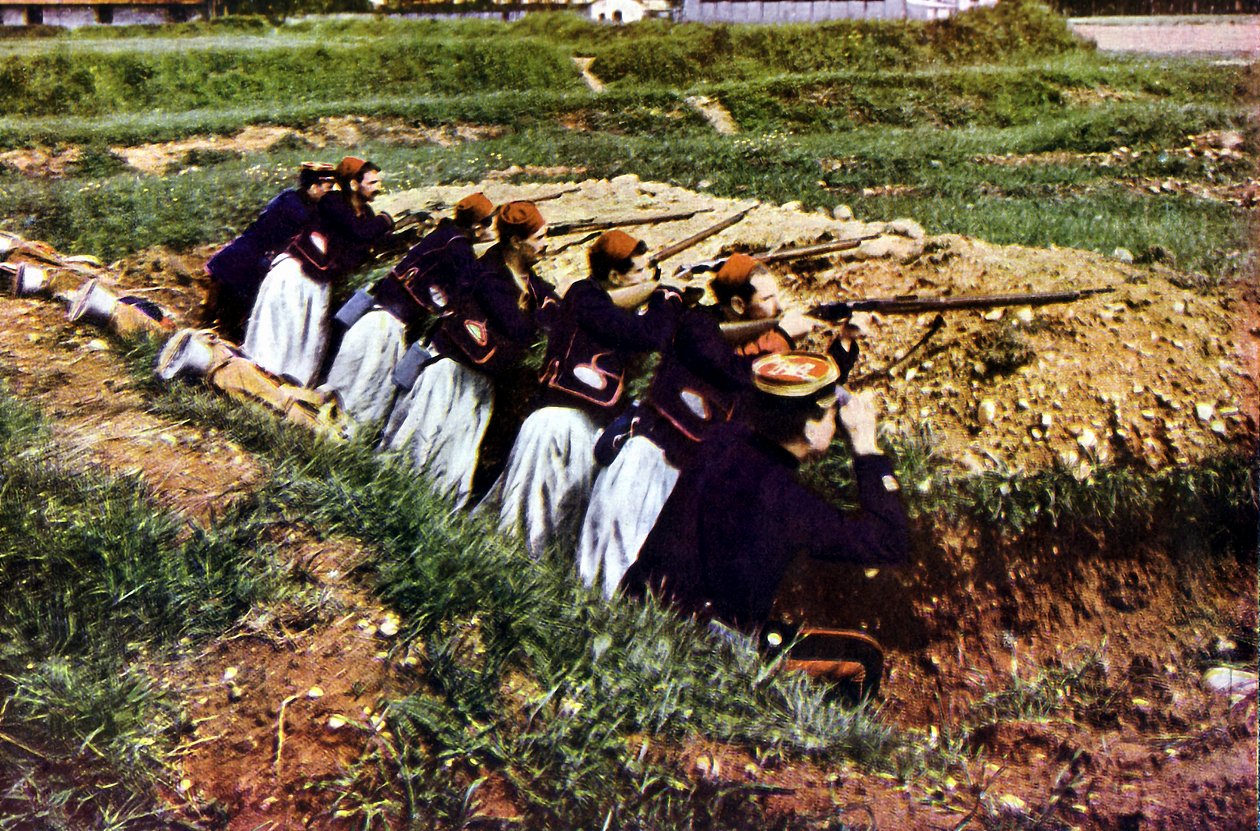 Truppe di fanteria Zuavi dell