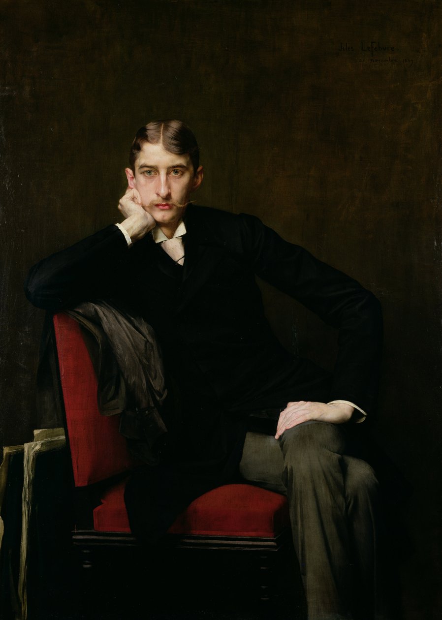 Ritratto di M. Fitzgerald, 1889 da Jules Joseph Lefebvre