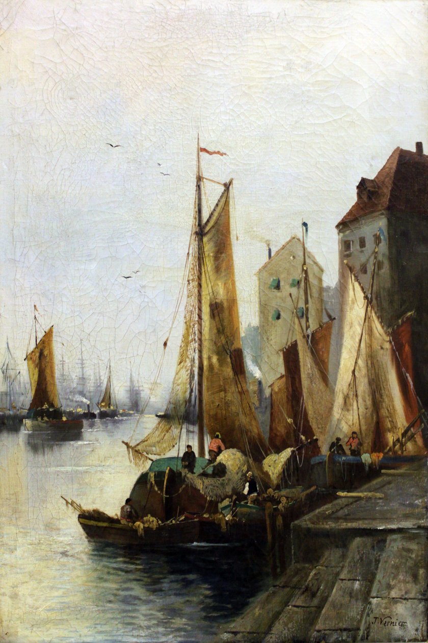 Porto di Le Havre da Jules Vernier