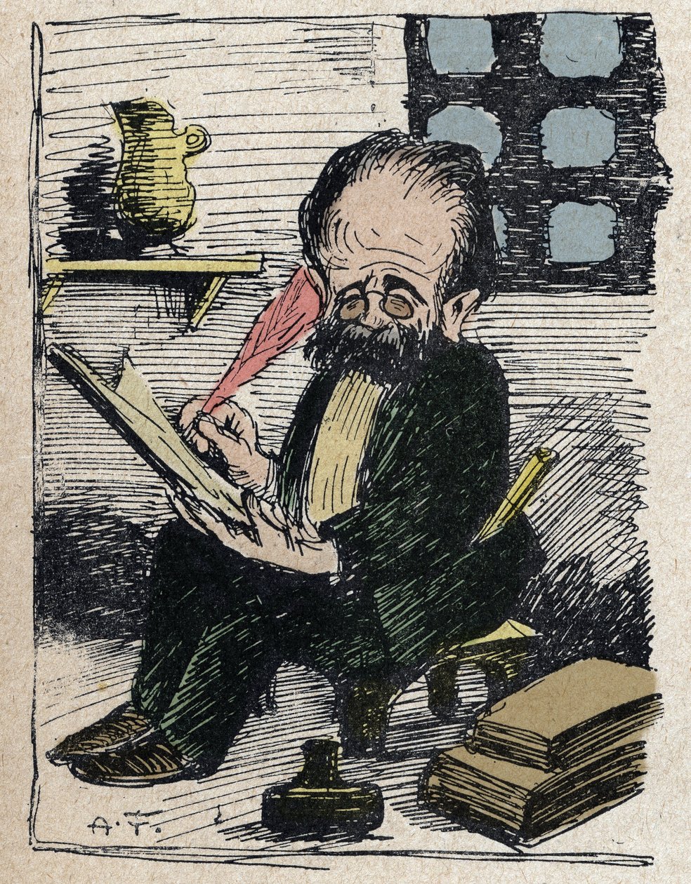 Affare Dreyfus - "In uscita prossimamente: LE MIE PRIGIONI (riferimento al processo fatto a Emile Zola per la sua posizione nel caso di Alfred Dreyfus e la sua critica alla giustizia militare) da Jules Abel Faivre