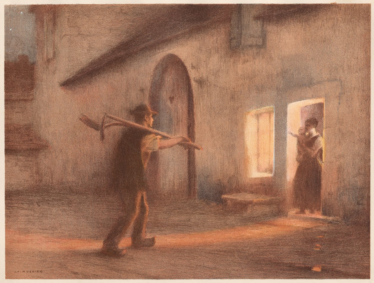 Il ritorno dai campi, 1898-1899 da Jules Alexis Muenier