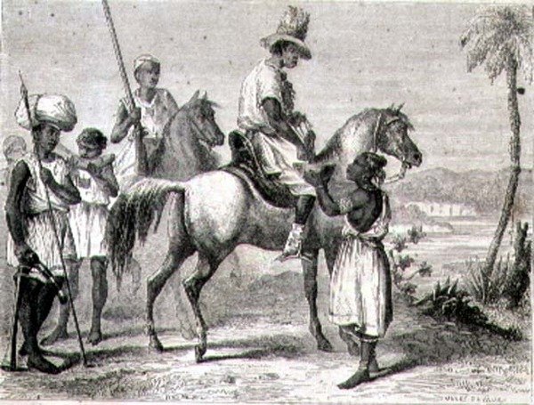 Indiani Peul e Malinke in Senegal da Jules Antoine (after) Duvaux