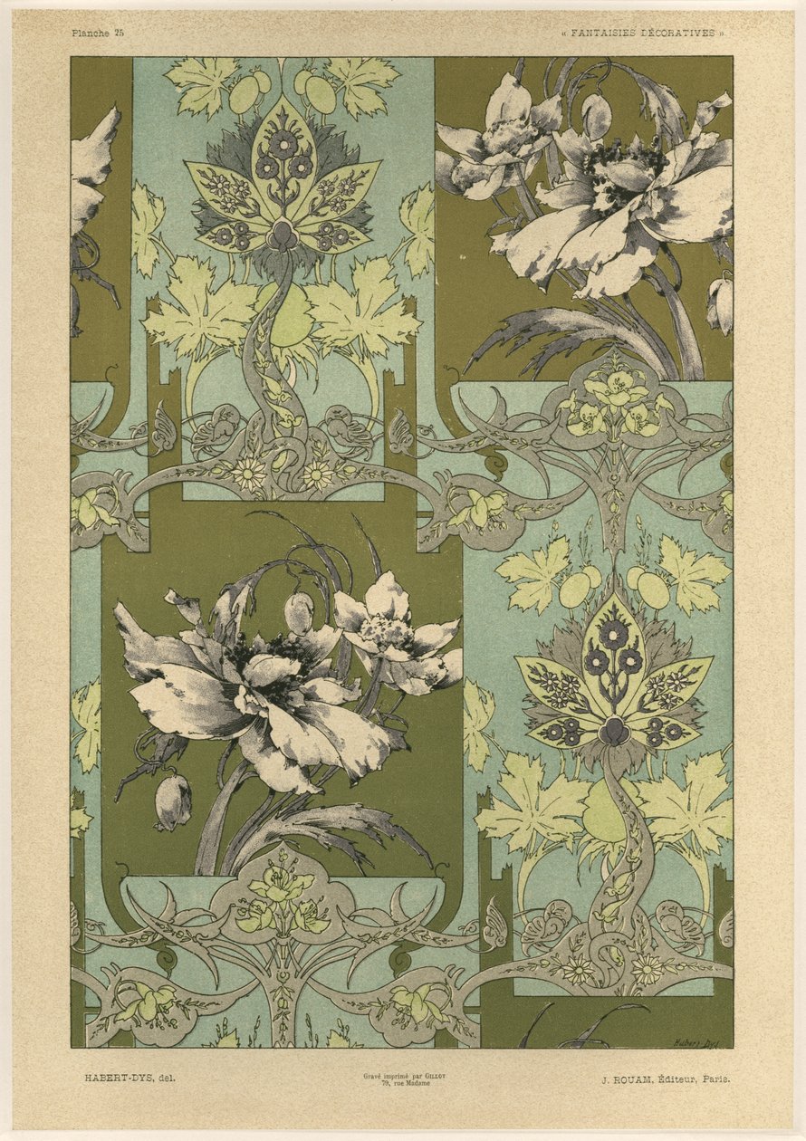 Fiori, tavola 25 da 