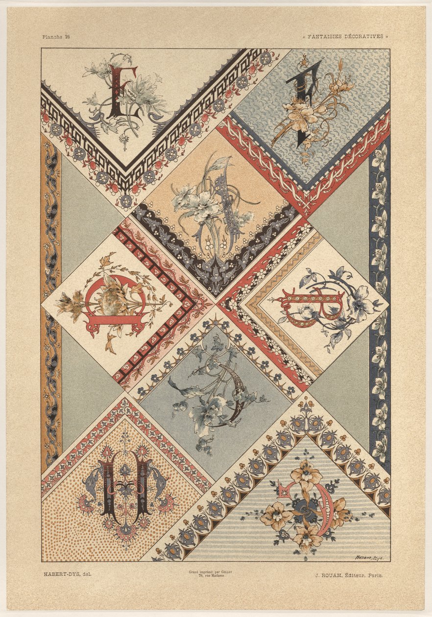 Lettere, tavola 26 da 