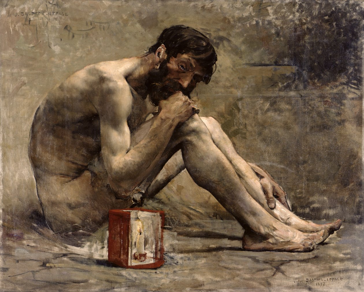 Diogene, 1905 da Jules Bastien Lepage