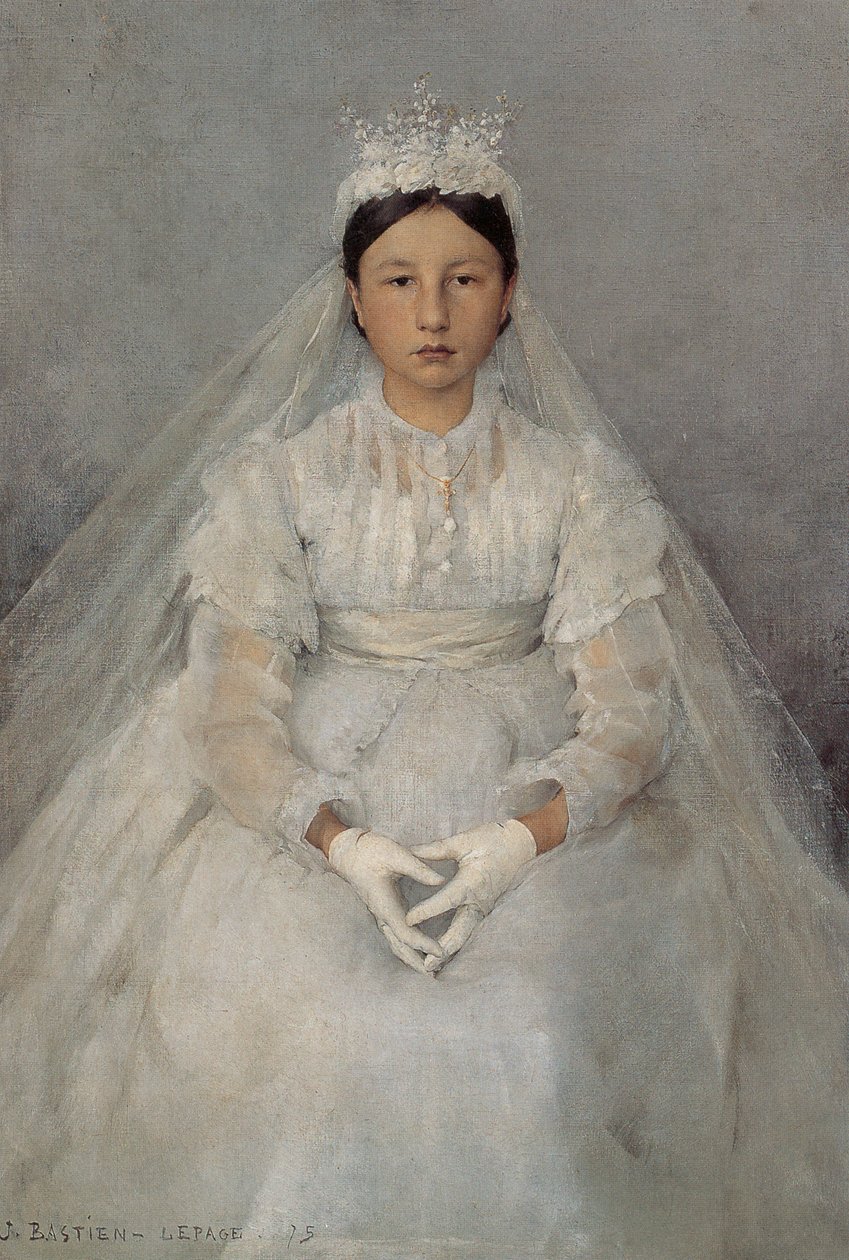 La Communiante da Jules Bastien Lepage