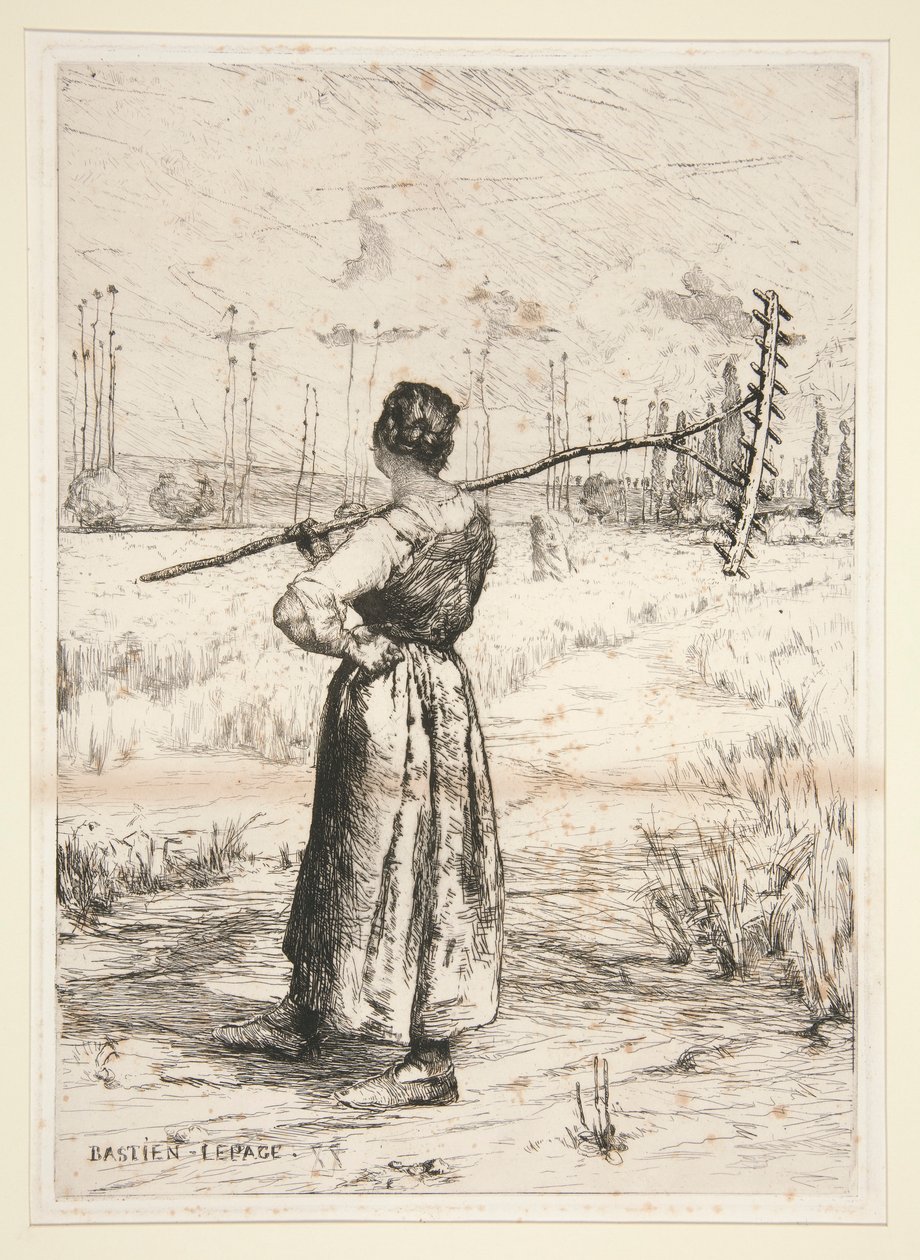 Ritorno dai campi da Jules Bastien Lepage