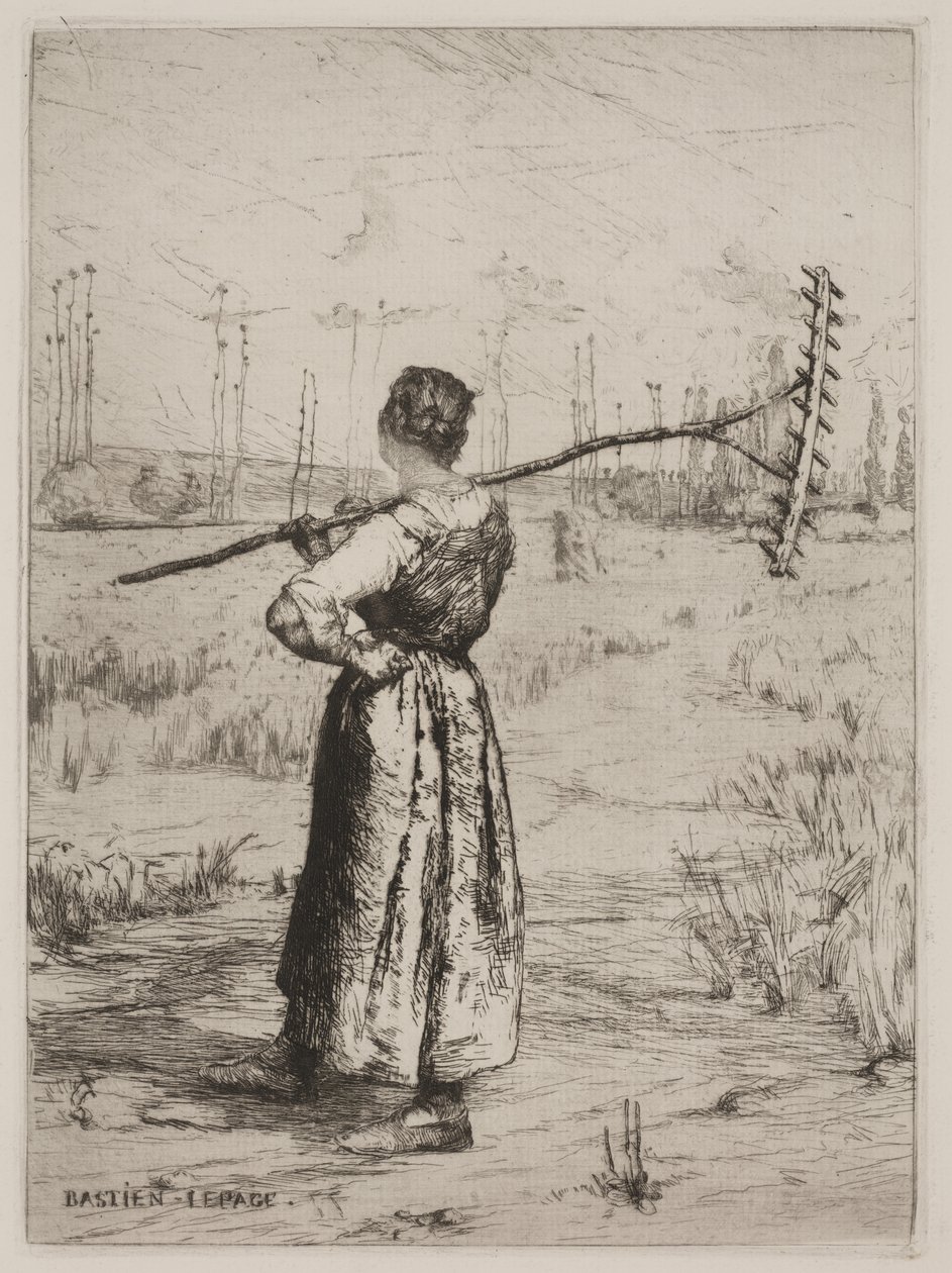 Ritorno dai campi da Jules Bastien Lepage