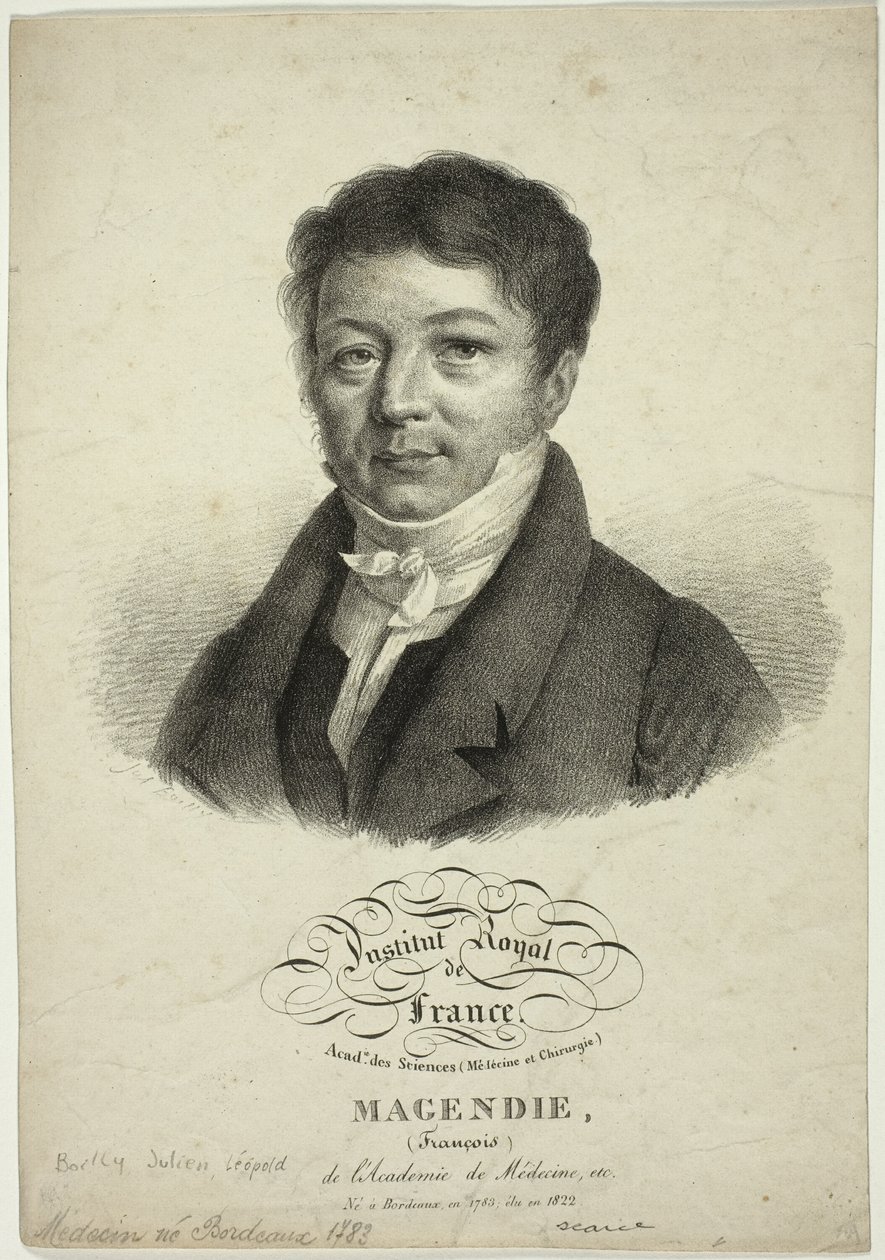 Ritratto di François Magendie da Jules Boilly