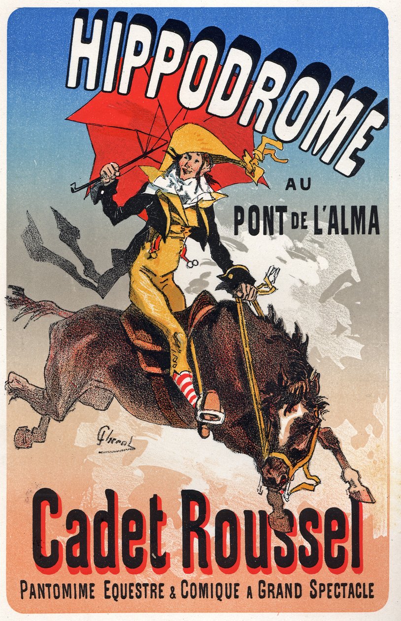 Arte. Intrattenimento. Cadet Roussel, spettacolo equestre all