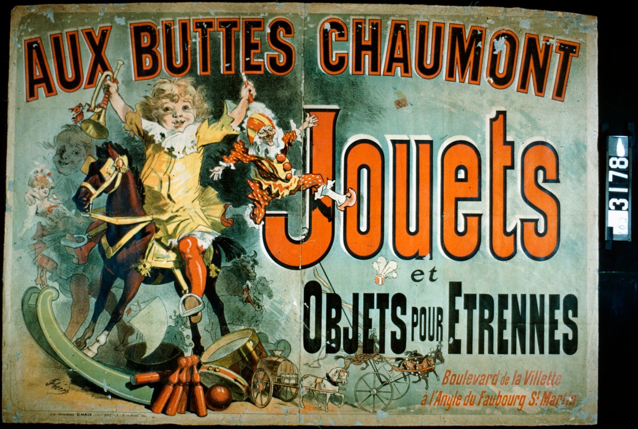 Aux Buttes Chaumont, 1885 da Jules Cheret